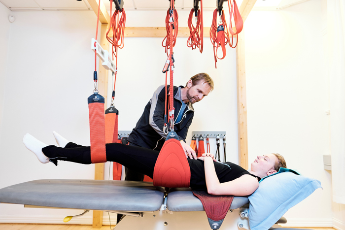Illustrational photo of sling training