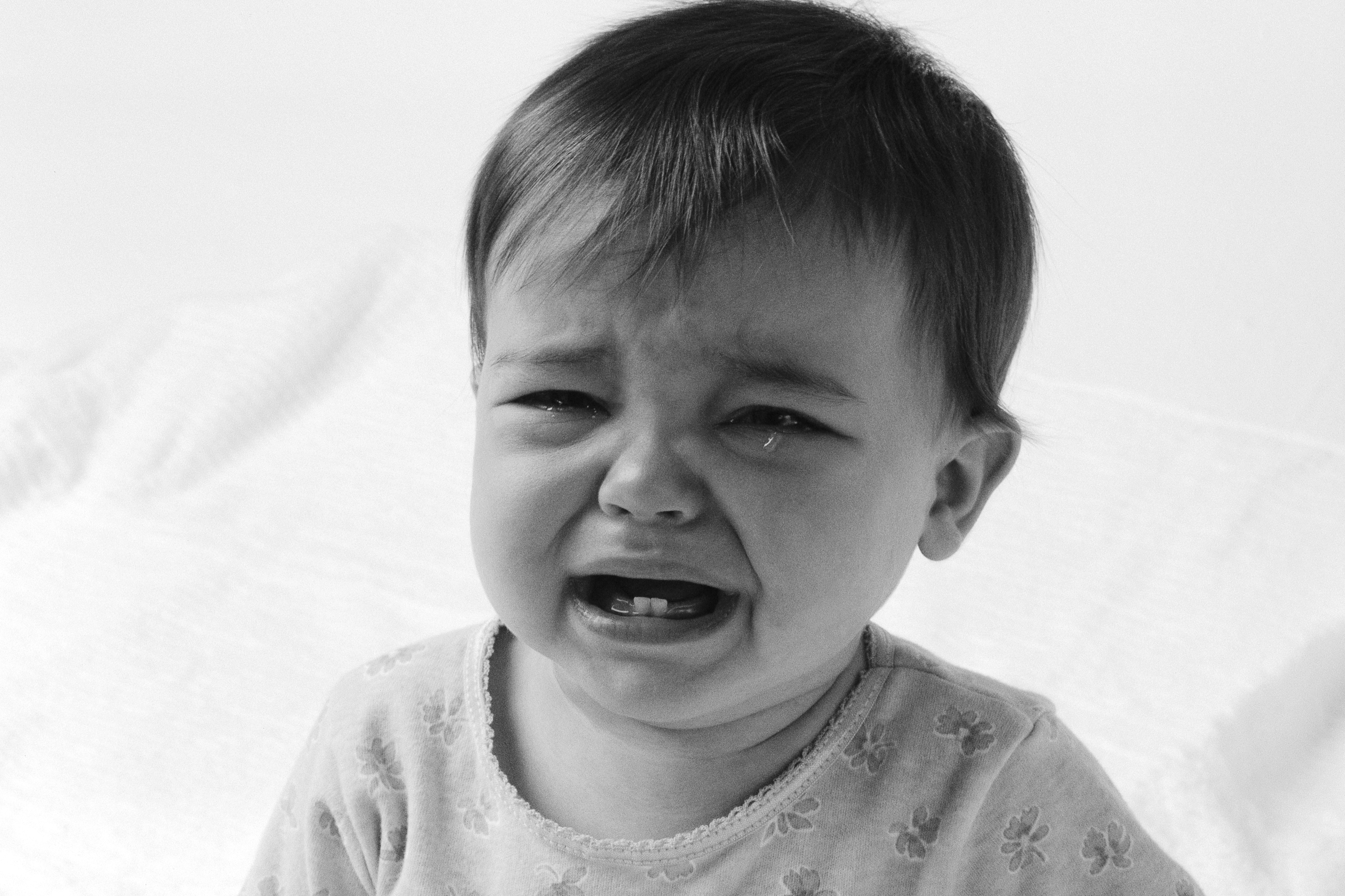 Baby som gråter