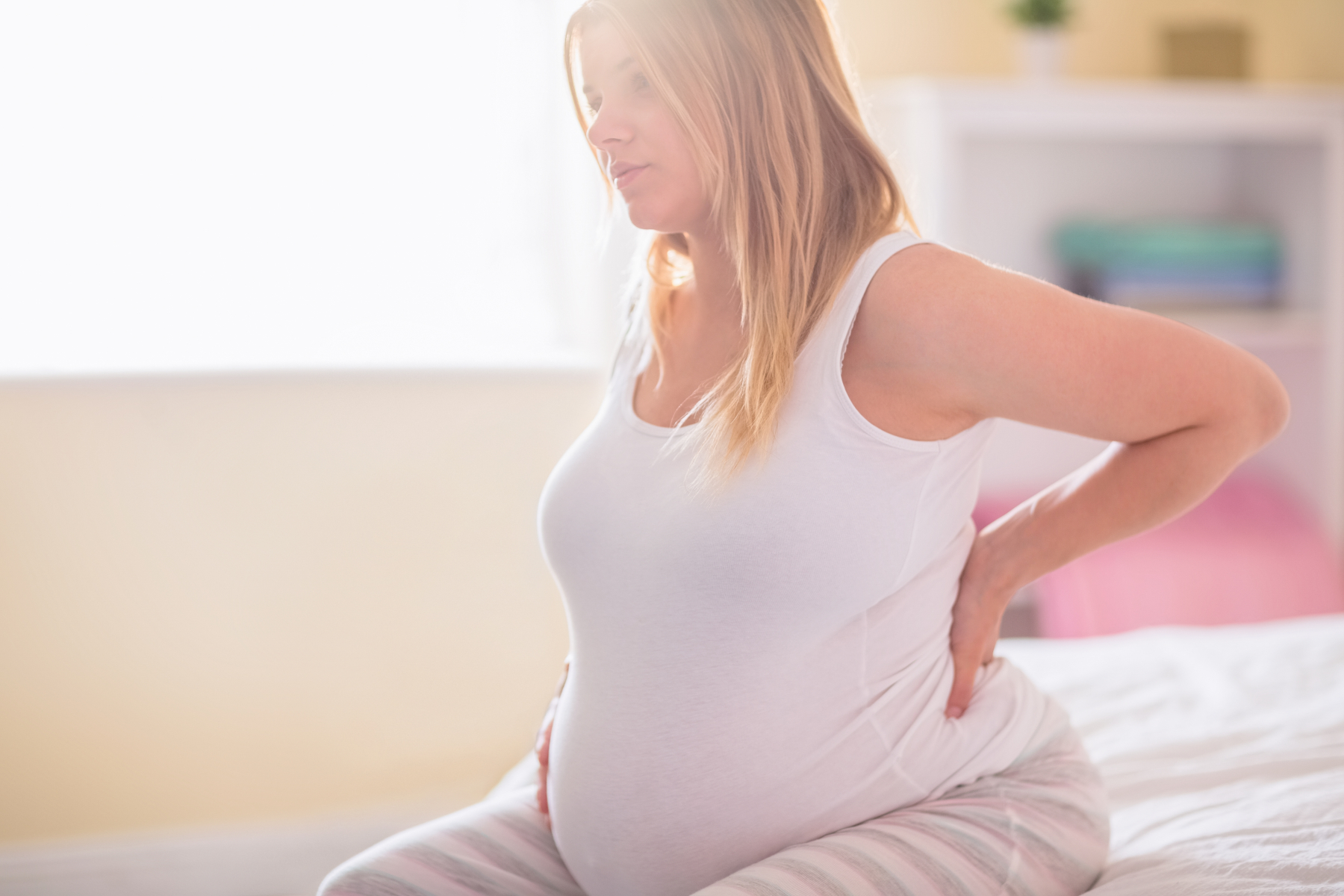 Gravid med ryggsmerter