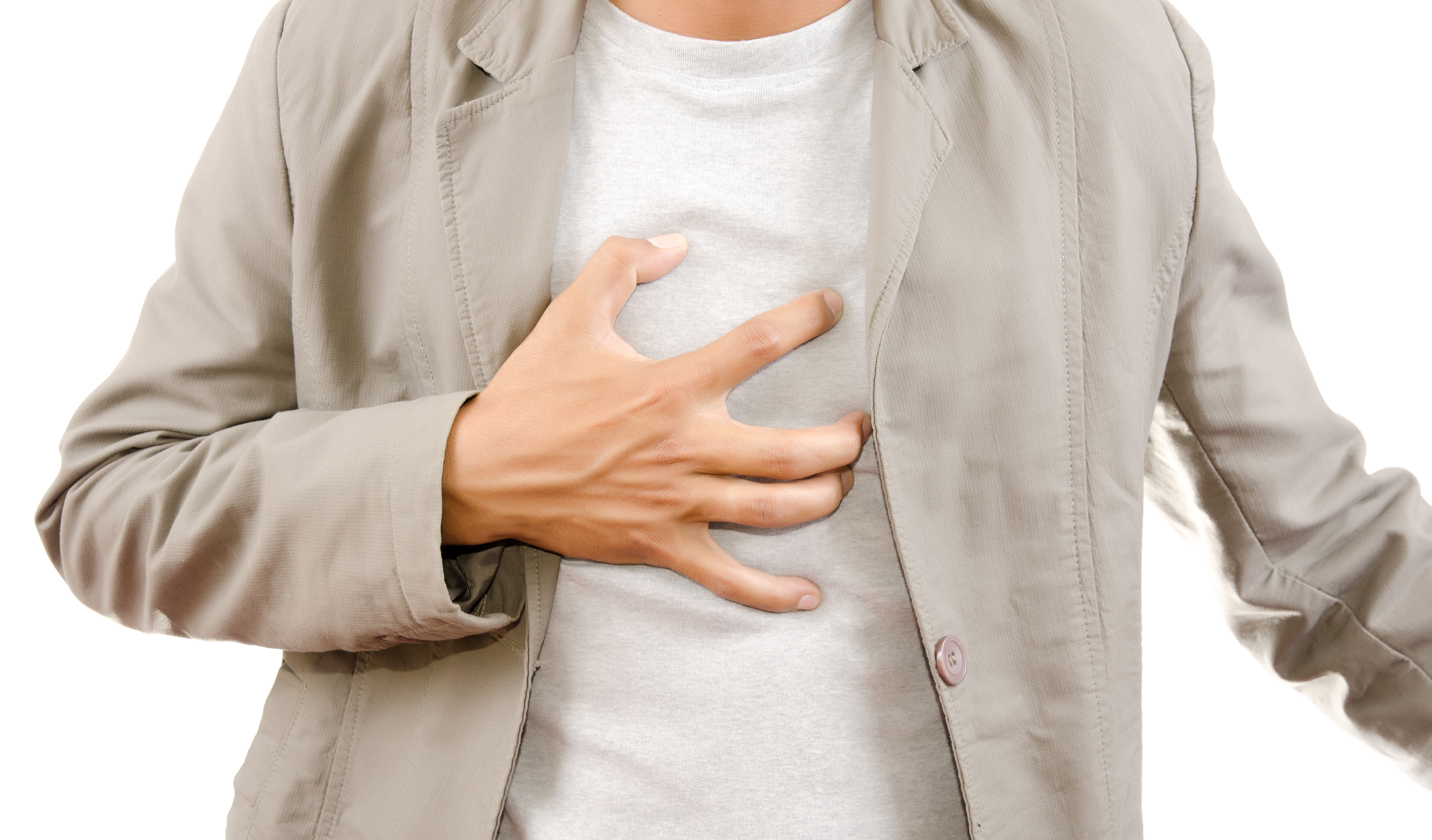 Stabil angina, eller stabile brystsmerter går gjerne over etter noen minutter.