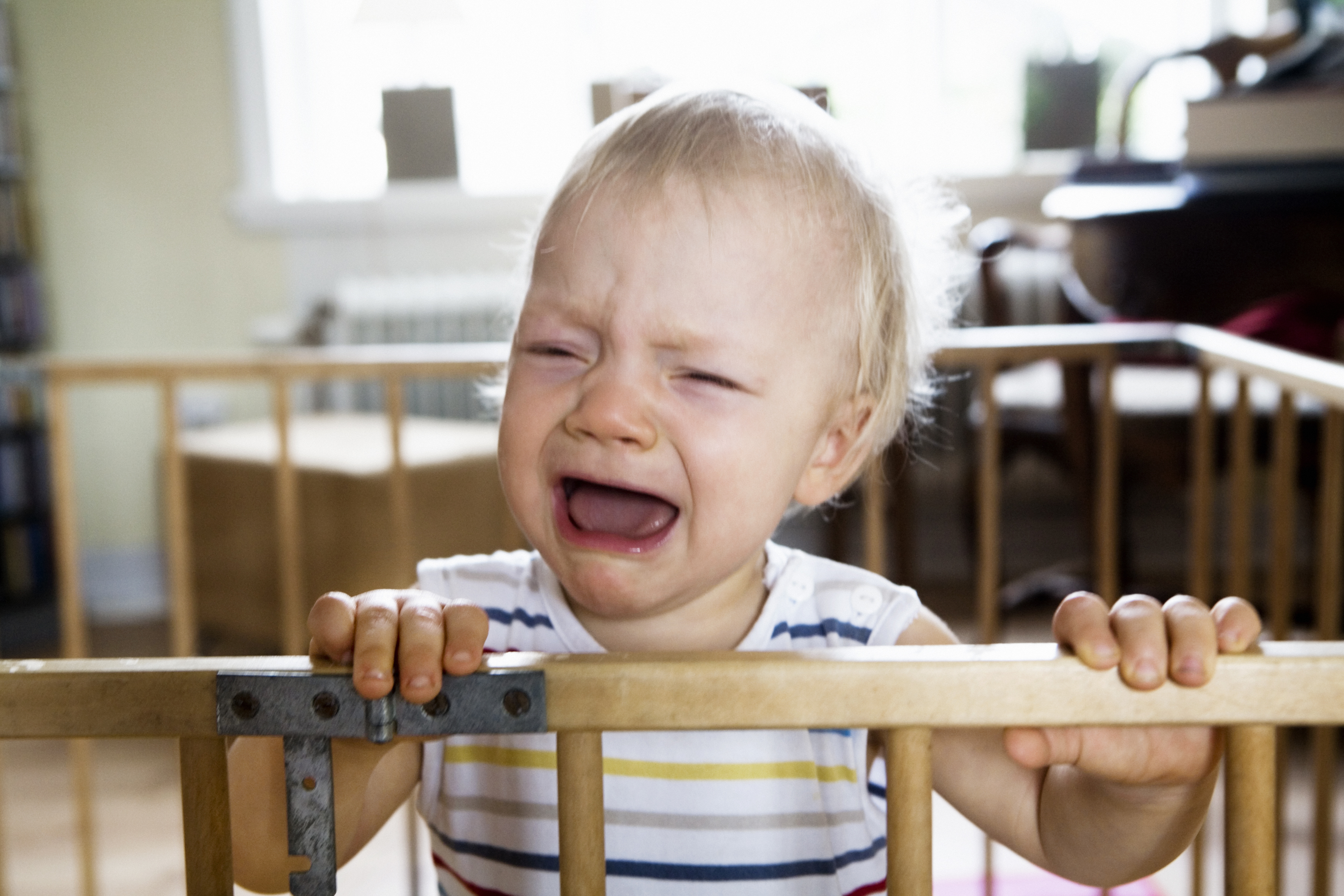 Baby som gråter