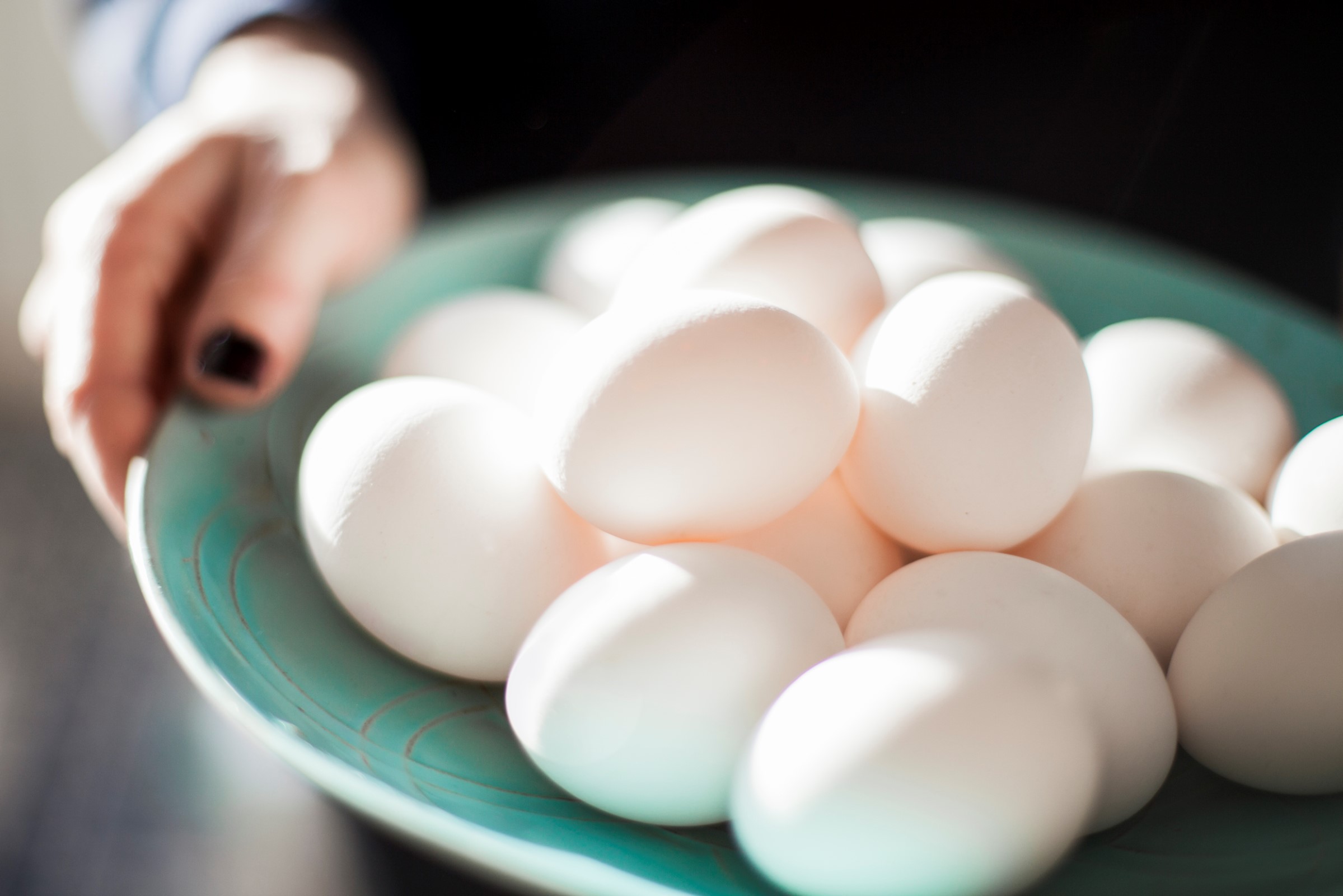 Egg i kurv