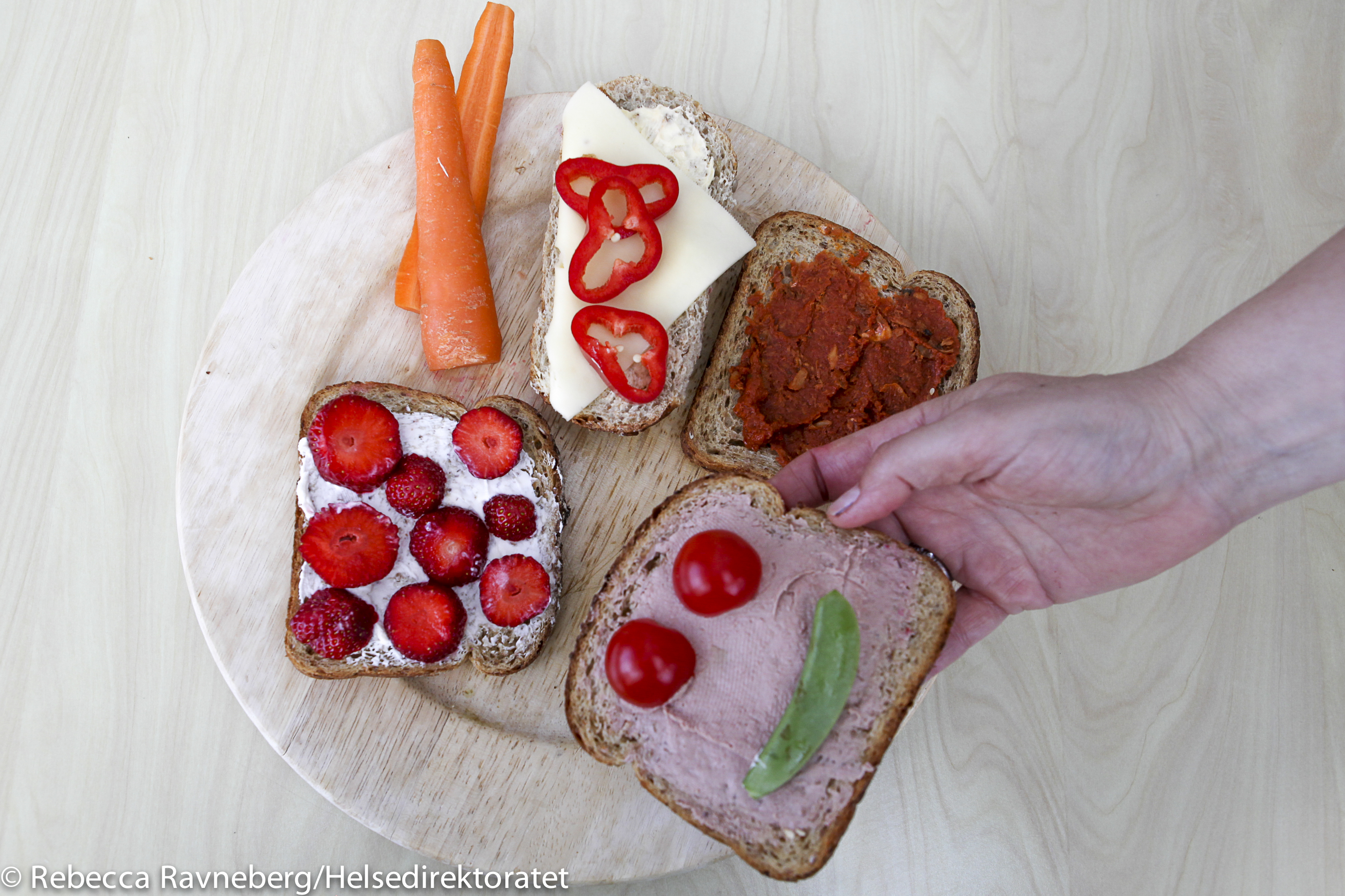 Tips til barnas matpakke