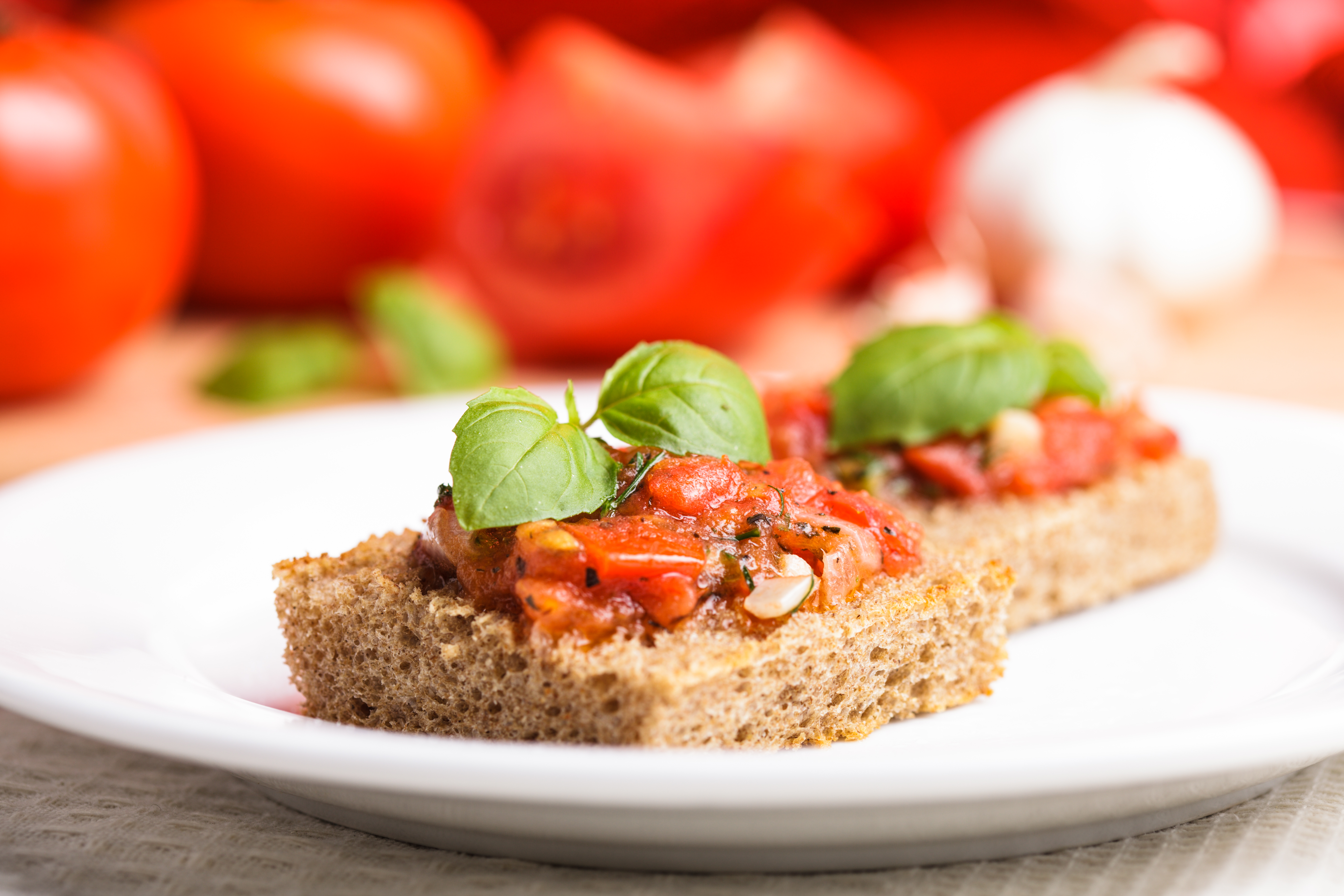 Bruschetta med tomat