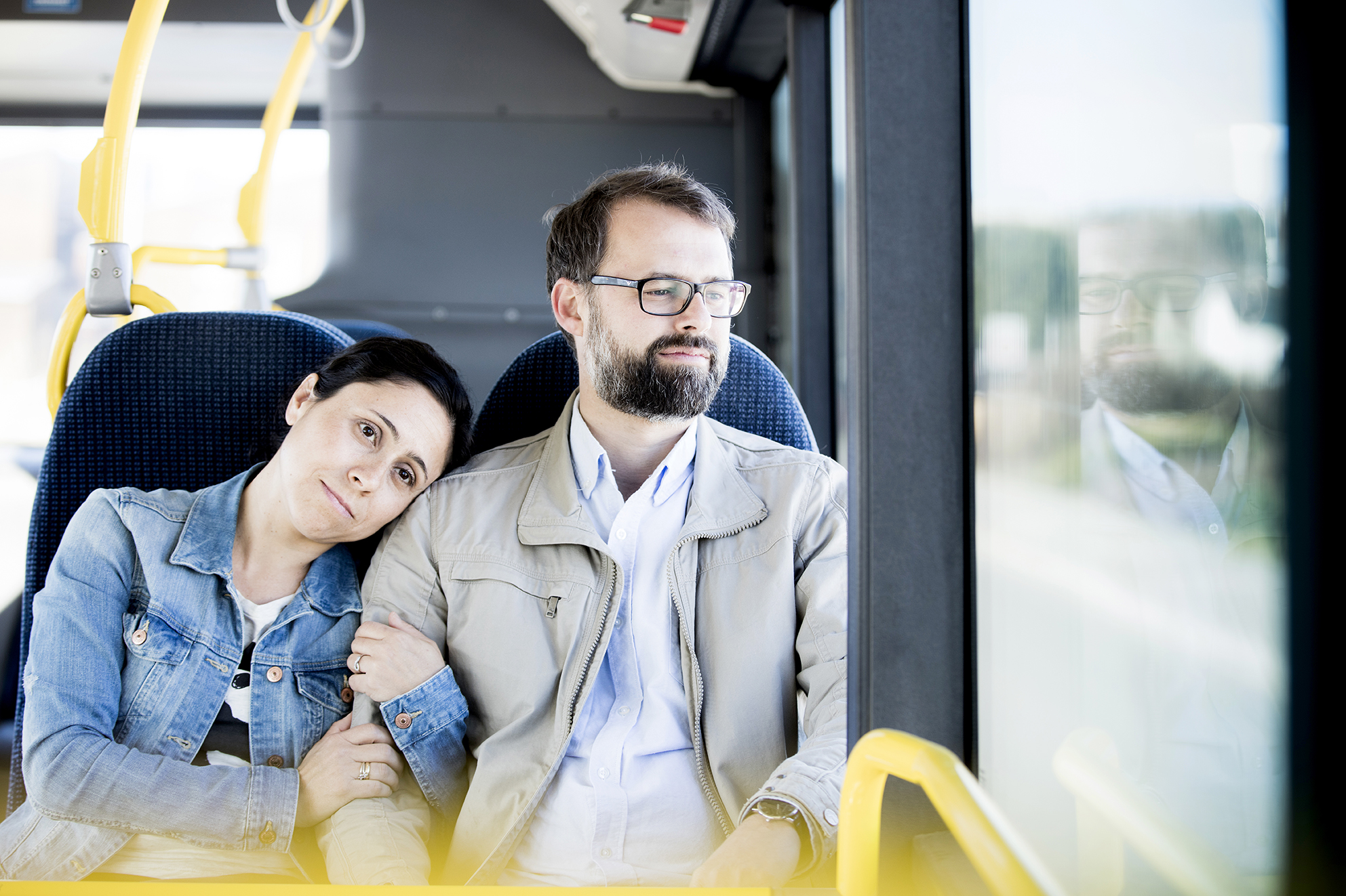 Par på buss